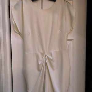 Guess Ivory/White Short Cocktail Dress
